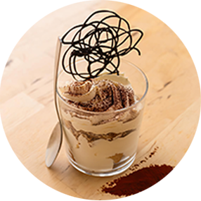 Tiramisu au restaurant Les Lot'oises Bagnac sur Célé